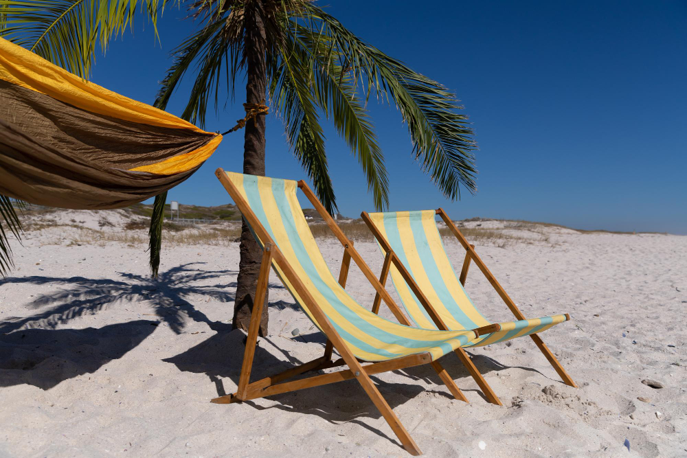 beach chairs